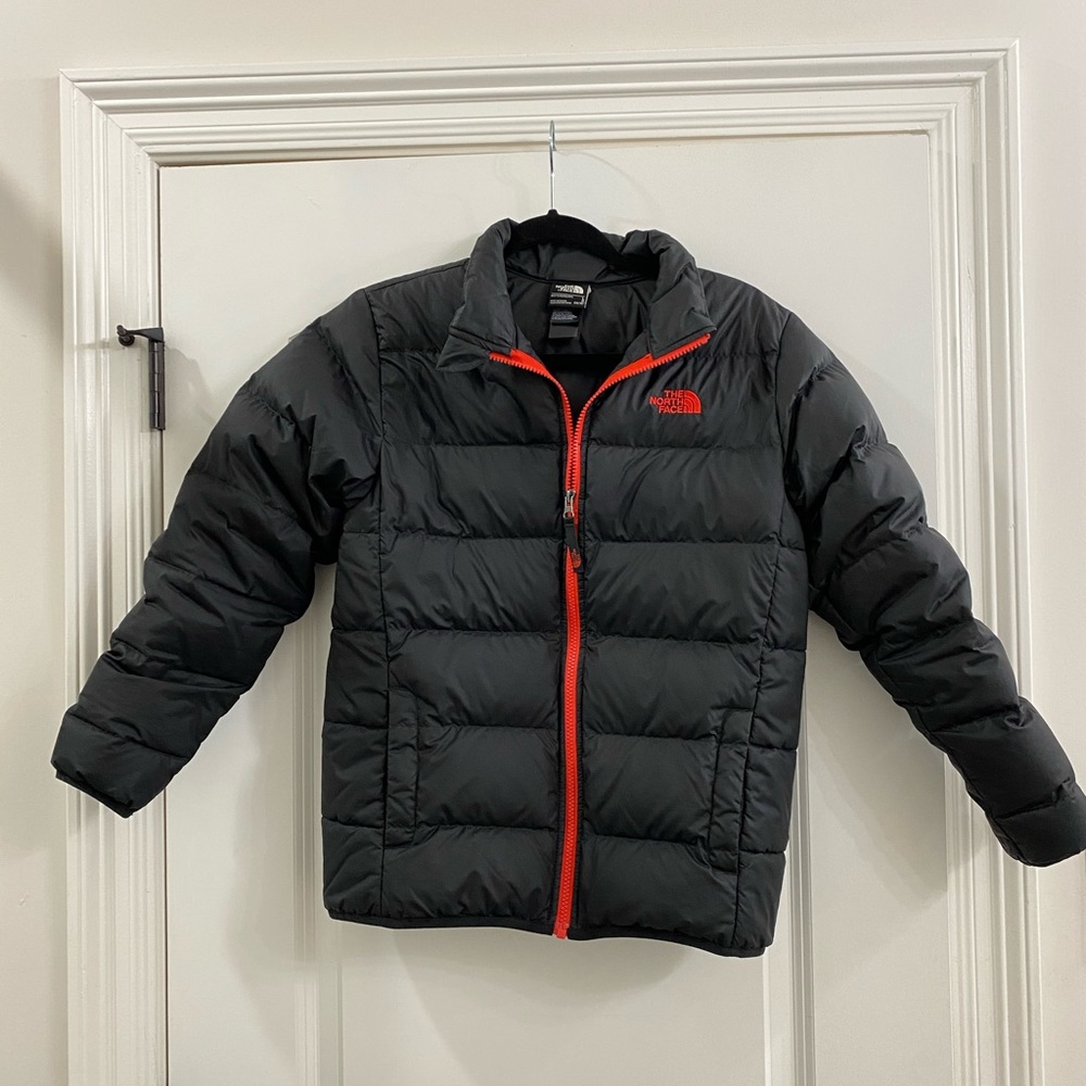 Kids North Face Black/Red Winter Jacket